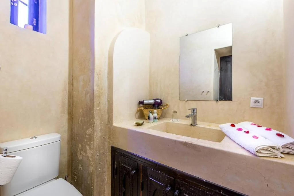 Double Room with Pool View — Riad Boustane & SPA